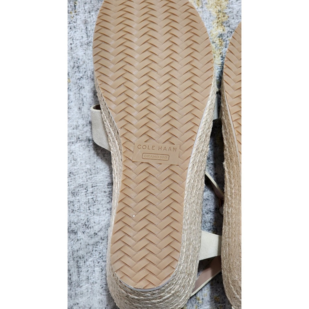$170 Cole Haan Women's Cloudfeel Asbury Espadrille Wedge Sandals Sz 10B W35869 - Picture 8 of 9